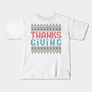 thanksgiving - uggly sweater Kids T-Shirt